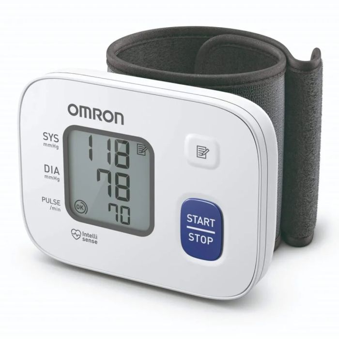 OMRON RS4 HEM-6181-E Automatic Wrist Blood Pressure Monitor