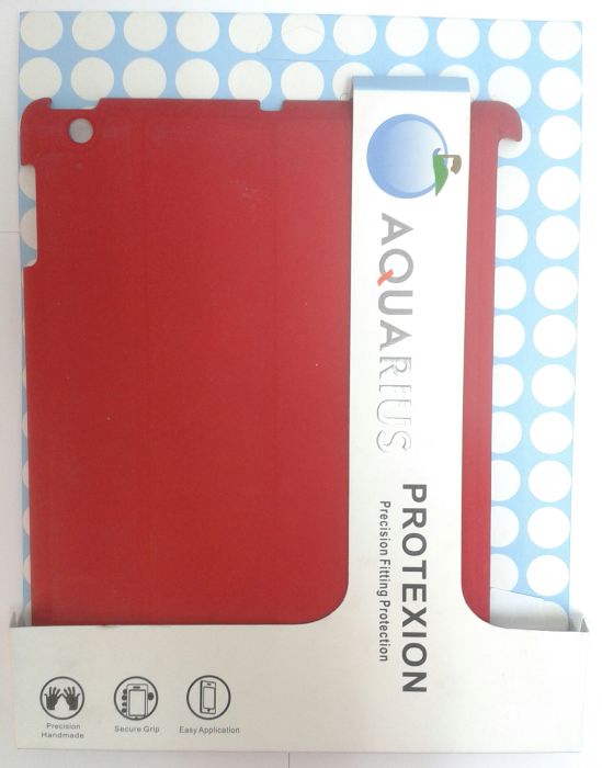 Aquarius Protexion Wallet Case Cover Shield for Amazon Kindle 4 with LCD Screen Protector - Red