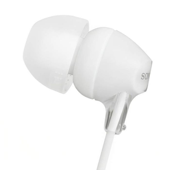 Sony MDR-EX15LPW White In Ear Headphones MDREX15