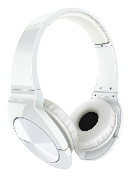 Pioneer SE-MJ751-W Deep Bass White Headphones