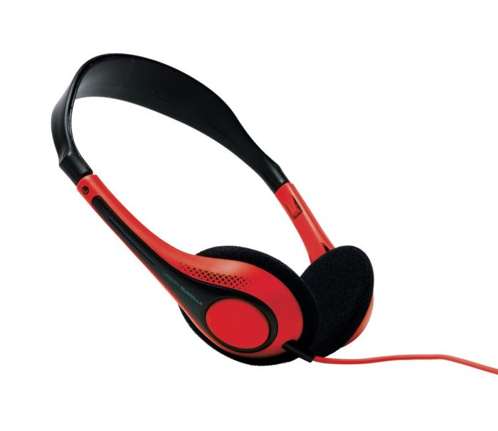 HEADFUNK' HFH234 RED MIST Urban Guerillaz On Ear Headphones