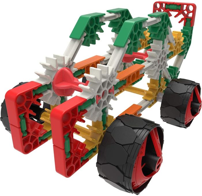 K'NEX Beginner Fun Fast Vehicles 10 Model Building Set 