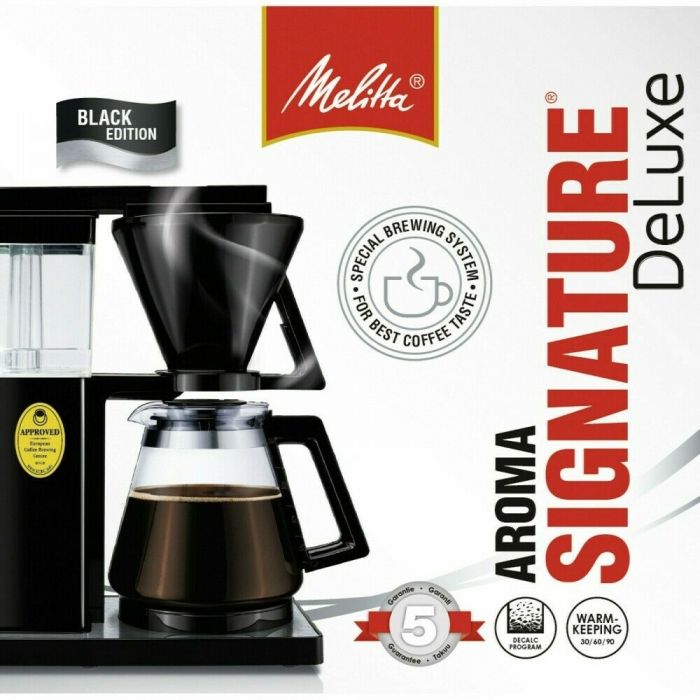 MELITTA 6764396 Aroma Signature Deluxe Coffee Machine Black