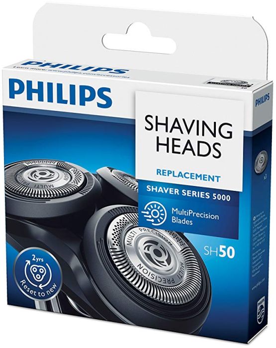  Philips SH50/50 Replacement Blades for Series 5000 Electric Shavers 