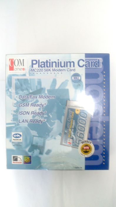 Com One Platinium Card MC220 56K Modem Card
