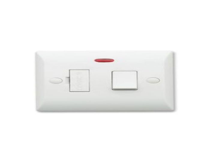 Superswitch SW13S2 13A Switched Connection Unit-Neon Pack of 5