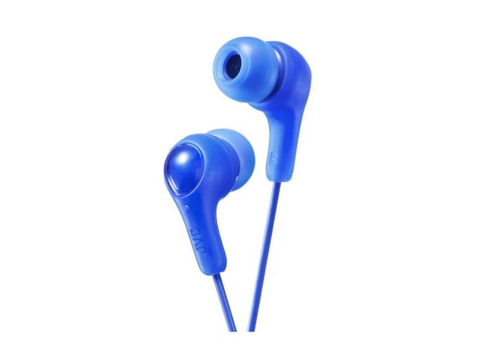 JVC HAFX7A Gumy Plus Headphones - Blue HAFX7