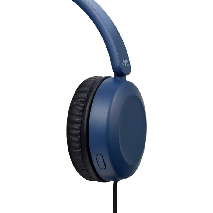 JVC HA-S31M Binaural Headband Headphones and Microphone Blue - Wired Headband Binaural Over-Ear 10-26000Hz Blue