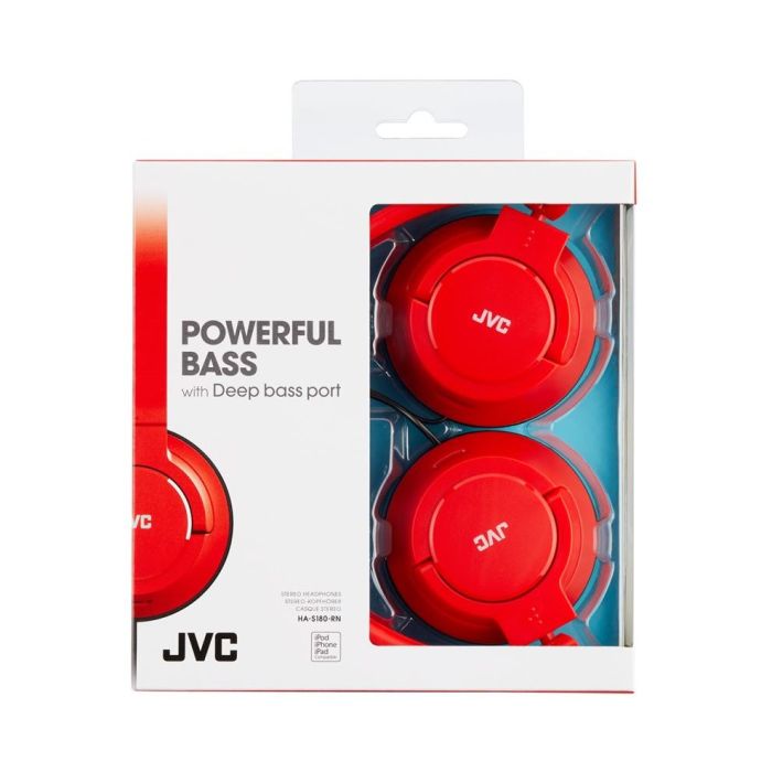 JVC HAS180RN RED  Headphones