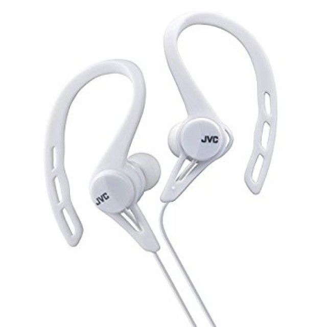JVC HA-ECX20 White Sports Splash-Proof In-Ear Headphones