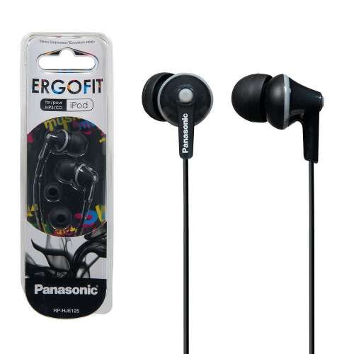 Panasonic RPHJE125EK Headphones: annova.biz: In-Ear Headphones