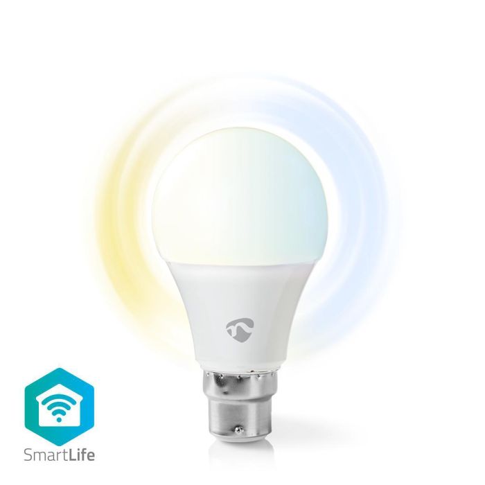 Nedis WIFILW10WTB22 WiFi Smart LED Bulb | Warm to Cool White | B22