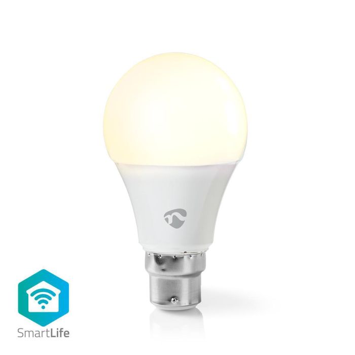 Nedis WIFILW11WTB22 Wi-Fi Smart LED Bulb | Warm White | B22