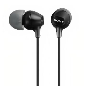 SONY MDR-EX15 BLACK In-Ear Stereo Headphones w/Powerful Bass Original /Brand New
