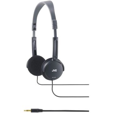 JVC HA-L50B Black Foldable Lightweight Stylish Headphones 