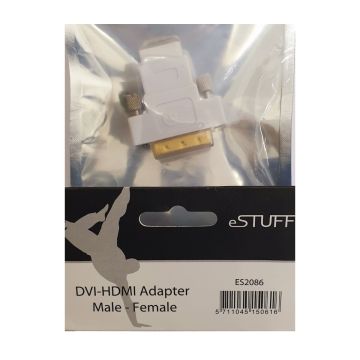 Estuff ES2086 HDMI - DVI Adapter Male - Female
