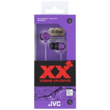 JVC HA-FX102 Violet In-Ear Headphones