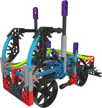 Educational Toys for Boys and Girls K'NEX 10 Model Building Set 130 Piece Stem 
