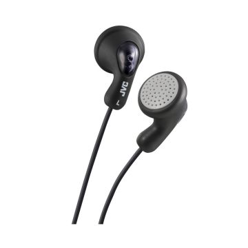 JVC HAF14 Gumy In-Ear Wired Headphones 3.5mm Jack (Black) 