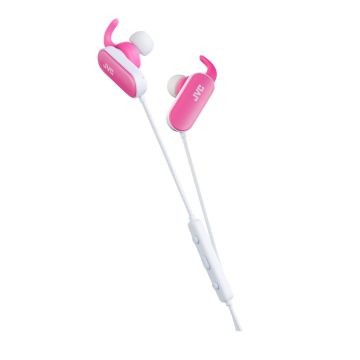 JVC HA-EBT5-P Pink Wireless Sports In-Ear Bluetooth Headphone 