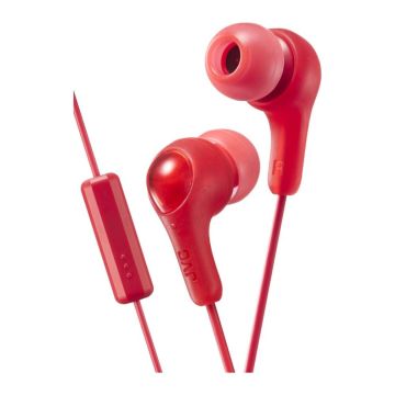 JVC HA-FX7M-R-E RED Gumy In-Ear Headphones