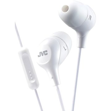 Marshmallow In-Ear headphones JVC HAFX38MW WHITE