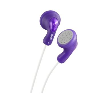 JVC HAF14 Gumy In-Ear Wired Headphones 3.5mm Jack (Violet) 