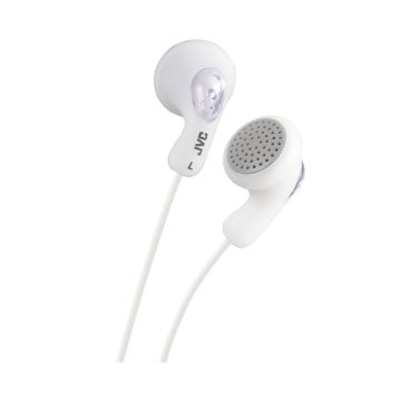JVC HAF14 Gumy In-Ear Wired Headphones 3.5mm Jack (White) 