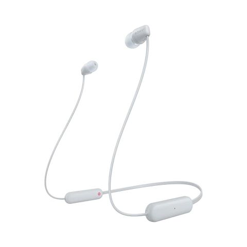 Sony WI-C100W White Wireless In-Ear Headphones