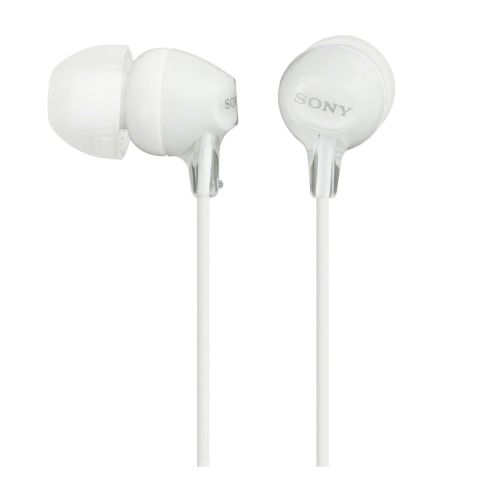 Sony MDR-EX15LPW White In Ear Headphones 