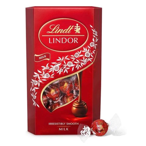 Lindt Lindor Milk Chocolate Truffles With a Smooth Melting Centre 200g