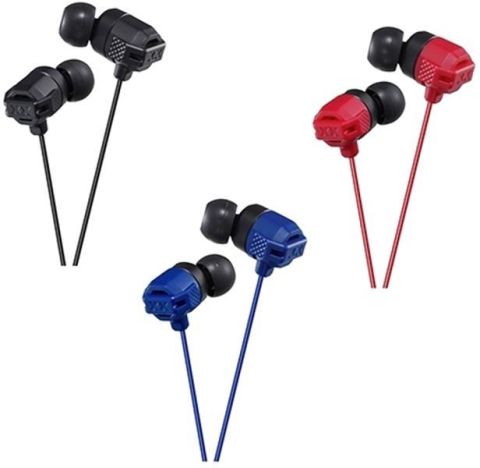 JVC HAFX102 RED In Ear Headphones