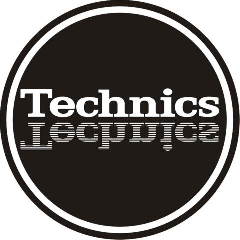 Technics Slipmat Mirror Logo
