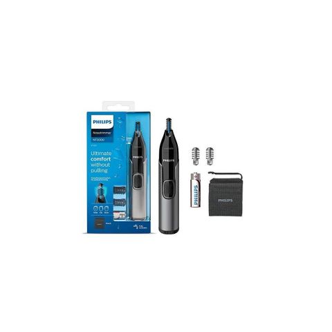 Philips NT3650-16 Series 3000 Battery-Operated Nose, Ear and Eyebrow Trimmer