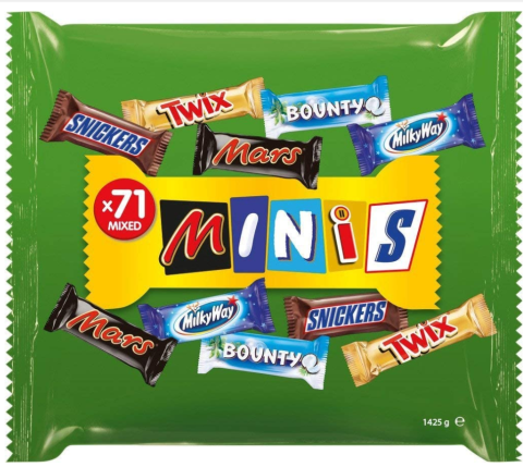 Mars Super Assorted Fun Size Mix Chocolates 71 Bars