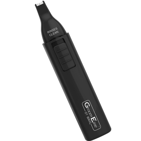 Wahl 5560-3417 Black Groomease Ear & Nose Trimmer Perfect For Men & Women Removing Unwanted Hair
