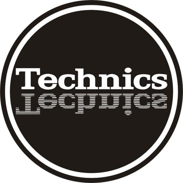  puntini bianchi/rosa Technics 60664 Strobe 1 Slipmat 