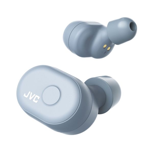 JVC HAA10T Auriculares Inalámbricos Bluetooth con Estuche Color Gris