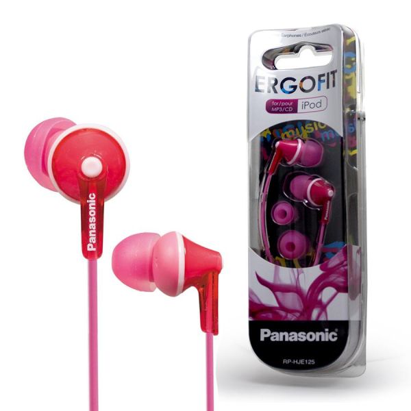 Panasonic RPHJE125EP Headphones: annova.biz: In-Ear Headphones | In-Ear-Kopfhörer